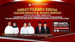 🔴Debat Pilbup Kabupaten Sarmi 2024 [upl. by Esdras]