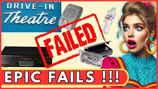 Epic Failures Why These Fads and Gadgets Disappeared [upl. by Aisul]