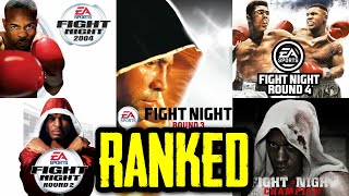 Fight Night Games Ranked [upl. by Scammon]