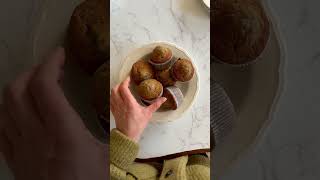 Proste i szybkie bananowe muffinki muffin zdrowejedzenie prosteprzepisy [upl. by Xuerd]