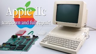 Apple IIc teardown and repair the quoteasyquot way [upl. by Garvin516]