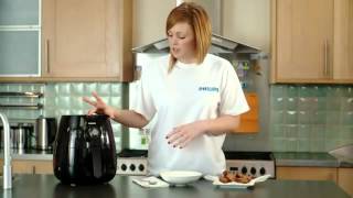 Philips AirFryer HD9220  Så här steker du korvar [upl. by Kumar]