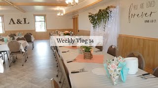 Weekly Vlog 14 Sunday weddings and first swim of the season [upl. by Sirc]