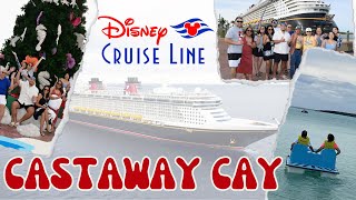 Castaway Cay  Garabiles Family Disney Cruise Trip [upl. by Seely]