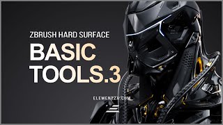 ZBrush Hard Surface Basics Part Three [upl. by Cy]