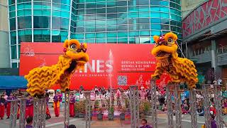 Kwong Ngai Acrobatic Lion Dance 馬來西亞光藝龍獅體育會 [upl. by Haya505]