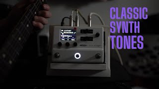 Classic Analog Synth Tones with the Line 6 HX Stomp [upl. by Rot754]