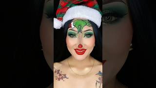 Parte3  GRINCH 💚🎅grinch grinchmakeup [upl. by Anawak461]