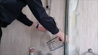 How To Install Croydex Shower Caddy  QM262941 [upl. by Seagraves]