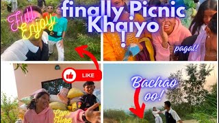 Finally Picnic Pani Khaiyo the crazy bishnu [upl. by Bob]