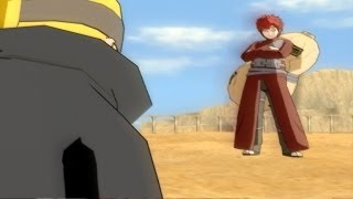 Naruto Shippuden Ultimate Ninja 4 Walkthrough Part 10 Gaara vs Deidara Kazekage Rescue Arc [upl. by Trik]