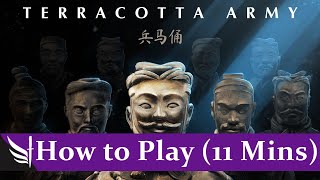 Terracotta Army Board Game How to Play [upl. by Burget465]