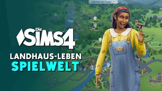 Die neue Welt in Die Sims 4 LandhausLeben [upl. by Aynek988]