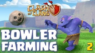 TH11 Farming with Bowlers Gold and Elixir Strategy in Clash of Clans [upl. by Ariahay37]