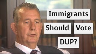 DUP Must Reach Out To Immigrants Who Are Unionists  Edwin Poots [upl. by Adest]