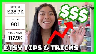 Etsy Tips amp Tricks ✨ 5 Figure Crochet Business Lessons Learned ✨ [upl. by Agata]