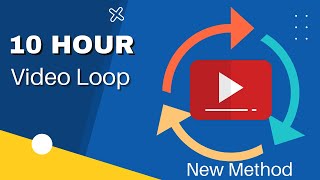 How to Make a 10 Hour Loop of any Video👉 Free Super Easy Method [upl. by Mehalick]