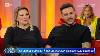 Serena Grandi icona di sensualità e mamma premurosa  La Volta Buona 11102024 [upl. by Canica]