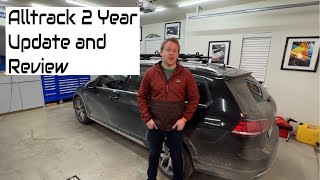 VW Alltrack 2 Year Update amp Review [upl. by Enelhtac]