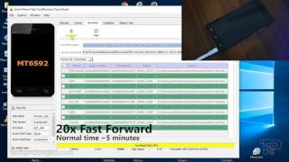 MediaTek Flash with quotFormat All  Downloadquot in SP Flash Tool [upl. by Florian]