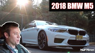 Review 2018 BMW M5  What Cant It Do [upl. by Annaya]