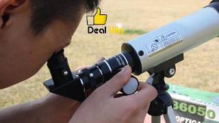 F36050M Portable Telescope For KidsBeginners [upl. by Leif487]