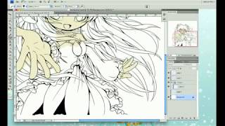 Drawing Hortensia the Seedrian part 1 2010 [upl. by Evin]