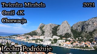 Chorwacja Twierdza Mirabela Omiš [upl. by Kerstin]