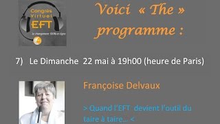 Congrès EFT 2016  le programme [upl. by Alastair907]