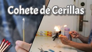 【Experimento】Cohete de Fosforos  Como hacer un cohete de cerillas [upl. by Adamec706]