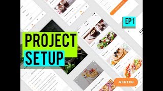 How to make a Food Recipe App with Swift iOS Ep 1 Project Set up [upl. by Airdnat]