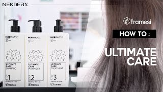 How To  Framesi Morphosis Ultimate Care Treatment [upl. by Abehsile143]