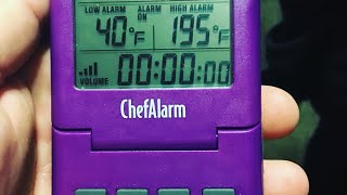 Thermoworks Chef Alarm Review [upl. by Marylin]