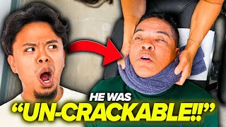 FOR 30 YEARS NO ONE COULD CRACK HIS BACK 😱  Daily Vlog  Chiropractor Pain Relief  Dr Tubio [upl. by Viridissa]