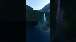 milford sound waterfall alien the covenant new zealand [upl. by Auqenaj]