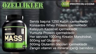 Optimum Serious Mass 2727 Gr Ürün İnceleme [upl. by Codding]