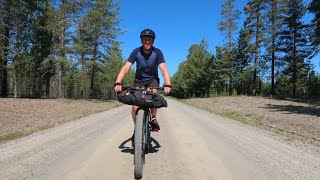 Gravel Mosquitoes amp Reindeer  Bikepacking Lapland [upl. by Attiuqaj64]