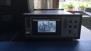 project14  Art on a Keithley DMM6500 [upl. by Anyotal]