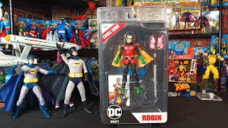 DC Direct Damien Wayne Robin w hooded wired cape [upl. by Refinnej]