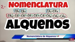 Nomenclatura de Alquenos [upl. by Assanav]