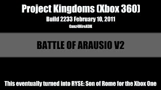 Project Kingdoms Build 2233  Battle of Arausio V2 [upl. by Ormiston]