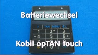 Batteriewechsel Kobil opTAN touch [upl. by Alel681]