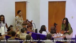 Dominion COGIC Live Stream [upl. by Arliene]