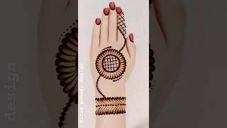 VERY ATTRACTIVE MEHNDI DESIGN FOR BACK HAND  youtubesearch mehndidesign mehndi youtubeshorts [upl. by Arola]