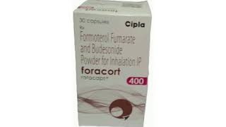 Foracort 400 Inhalation Formoterol Fumarate and Budesonide Powder for Inhalation IP [upl. by Brannon]