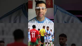 Controversy in Olympics  Argentina Vs Morocco  argentina morocco olympics [upl. by Atirehs808]