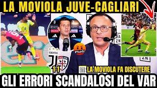 🤬Gli Errori SCANDALOSI del VAR⚠️❌️ La Moviola JuveCagliari  Motta Rompe il SILENZIO [upl. by Aloisia]