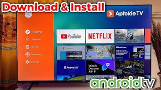 How to Install Aptoide TV on Android TV [upl. by Tezile]