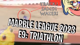 KNEEJERK REACTIONS to Marble League 2023 E9 Triathlon [upl. by Dorolisa]