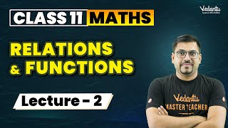 Relations amp Functions Class 11 L2  Class 11 Maths Chapter 2  CBSE JEE  Harsh Sir [upl. by Zulema]